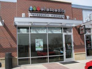 Elements Therapeutic Massage Franchise storefront